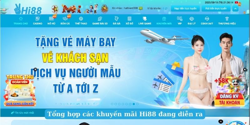 Tổng hợp các khuyến mãi Hi88 đang diễn ra