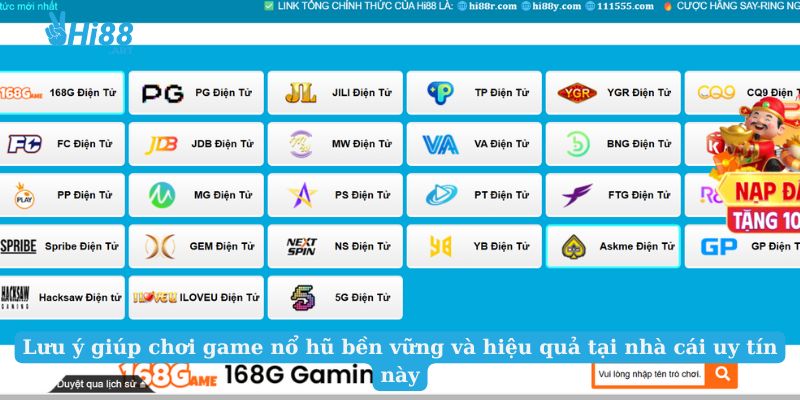 Lưu ý giúp chơi game nổ hũ bền vững và hiệu quả tại nhà cái uy tín này
